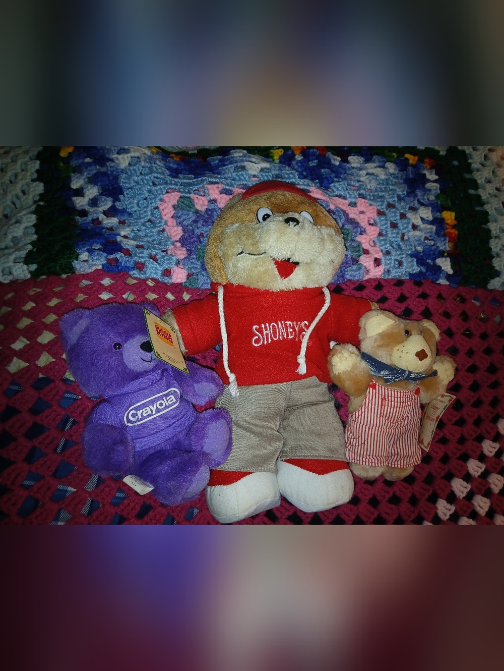Collectable Bears Plushies Bundle Of 3